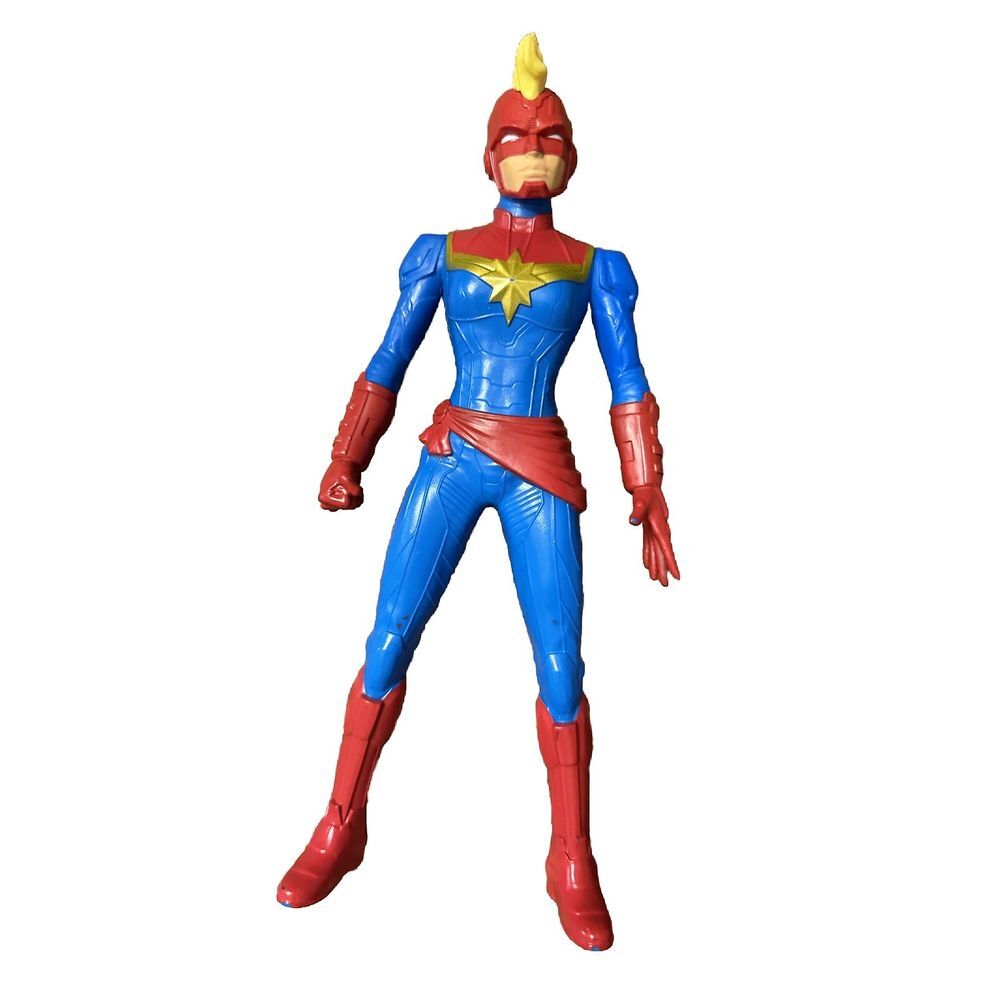 Captain Marvel Action Figure Marvel 2019 9.5" Hasbro #MM789‎